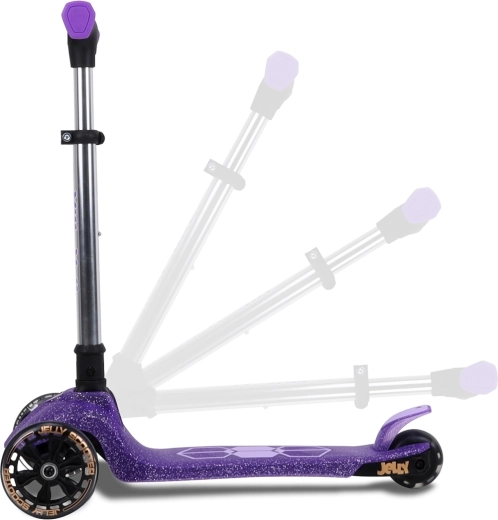 Handlebars adjustable to 4 heights