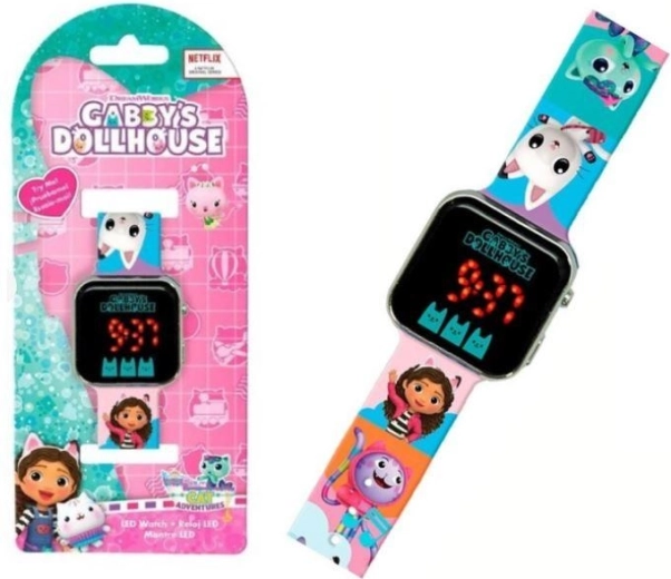 Gabby's Dollhouse Digital LED Watch