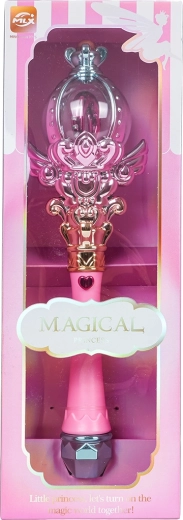 Magical light-up wand with sounds for children