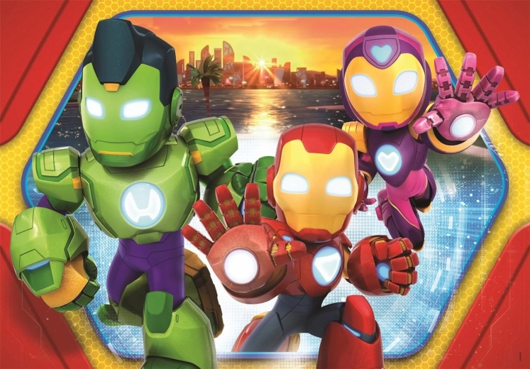 Пъзел Iron Man и неговите невероятни приятели MAXI 24 части