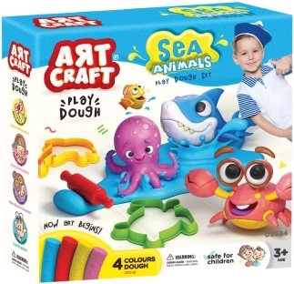 Art Craft Sea Animals Modeling Set