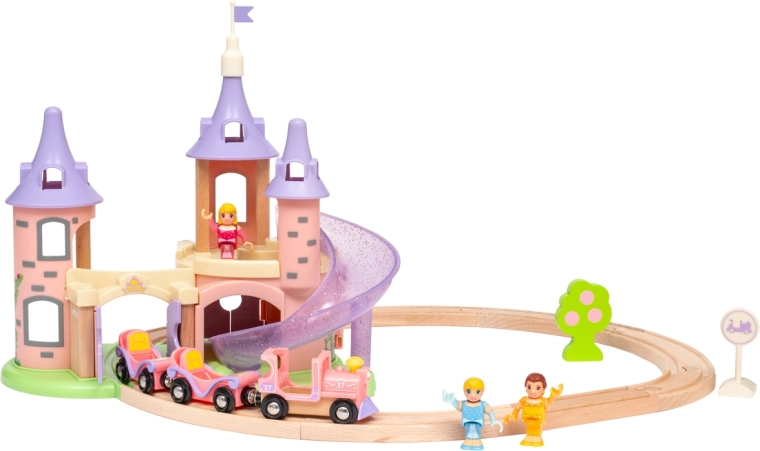 BRIO Disney Princess Castle Train Set