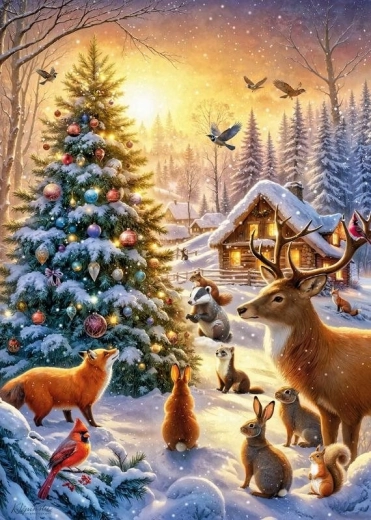 Cherry Pazzi puzzle Let It Snow 500 pieces