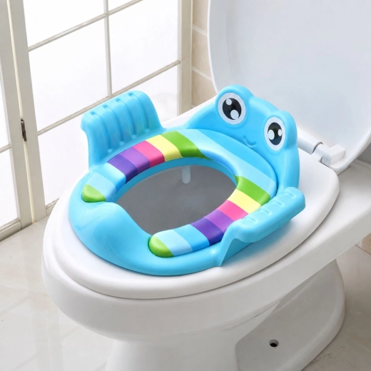 Smaller opening and easy use on a standard toilet