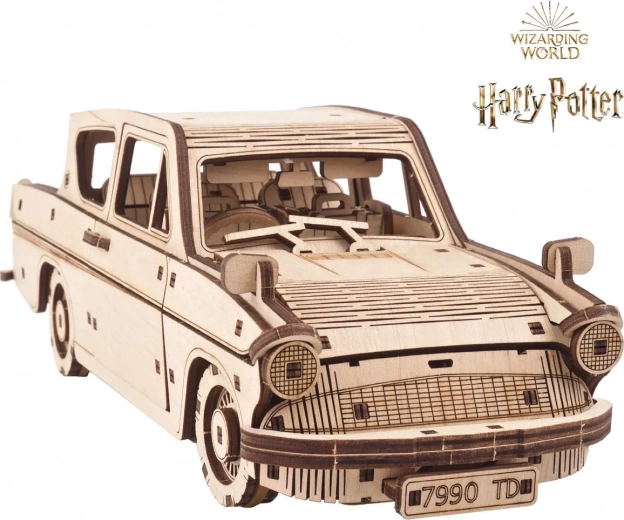 3D дървен механичен пъзел Harry Potter Летящият Ford Anglia