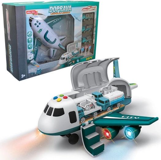 Airplane with Garage and Accessories