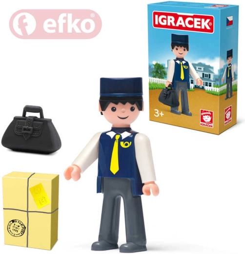 EFKO Igráček пощальон с аксесоари в кутийка
