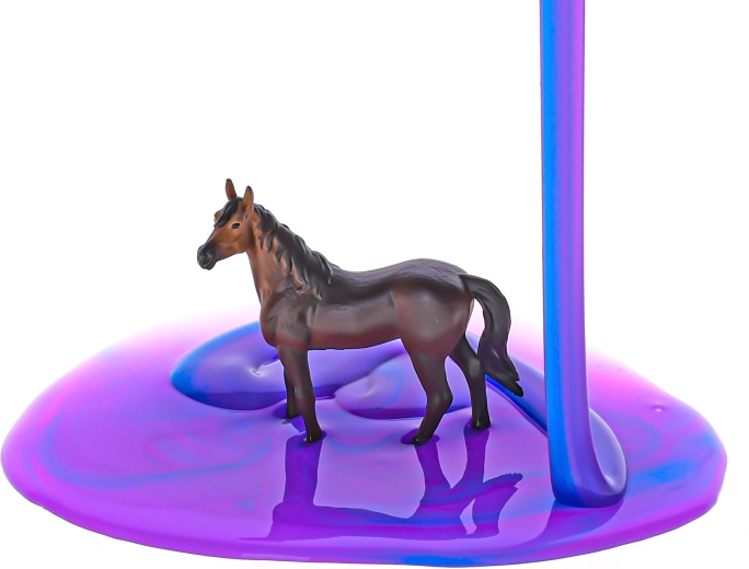 Stretchy, squishy, and moldable slime