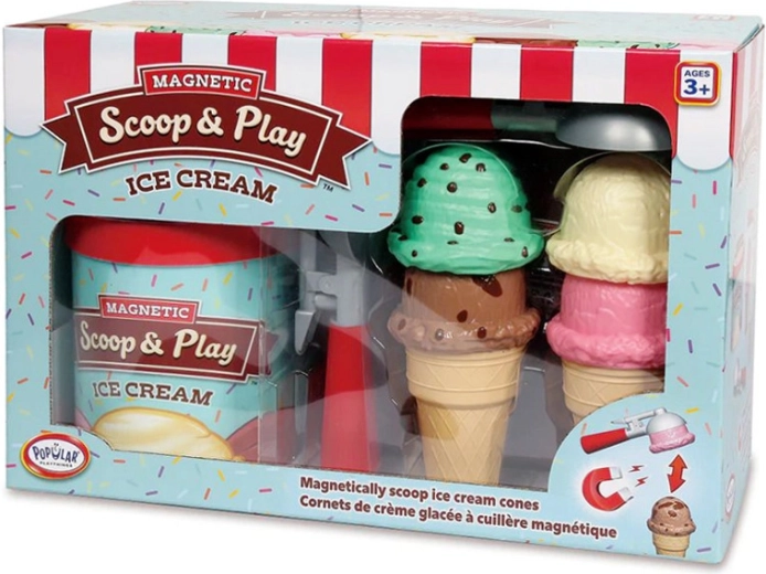 MalBlo Magnetic Ice Cream Shop – Creative Kids Set