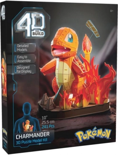 3D хартиен модел Pokémon Charmander