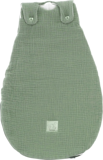 Träumeland outer sleeping bag Liebmich muslin sage green 68/74