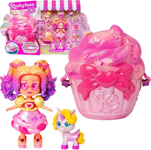 KookyLoos Cupcake Dreams – collectible figure with handbag and accessories