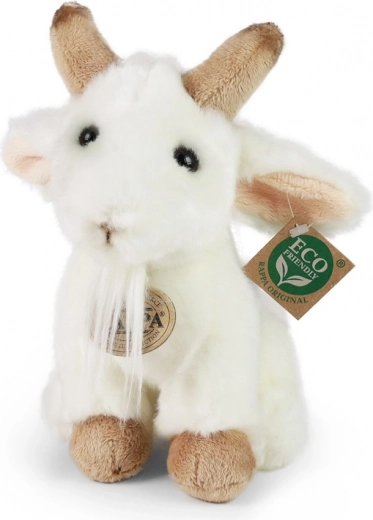 Rappa плюшено козленце, седящо, 18 см, eco-friendly
