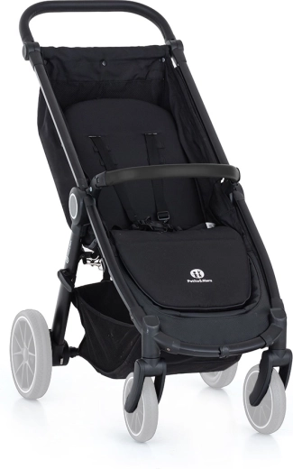 Petite&Mars Street+ stroller black – frame without wheels