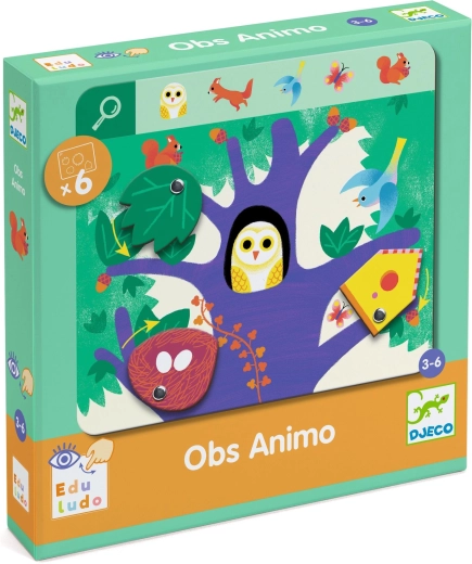 Djeco educational game Eduludo – counting with animals