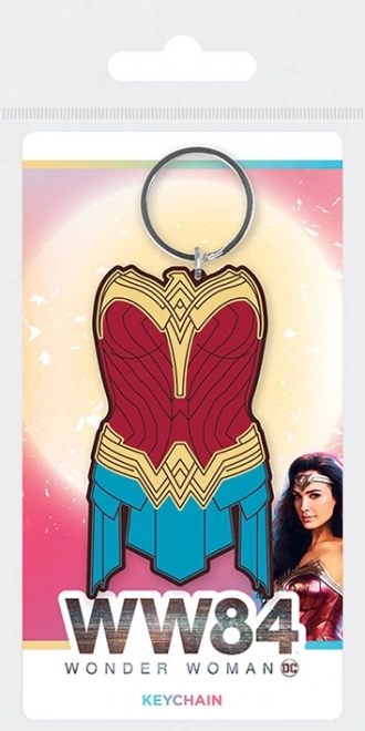 Wonder Woman Rubber Keychain