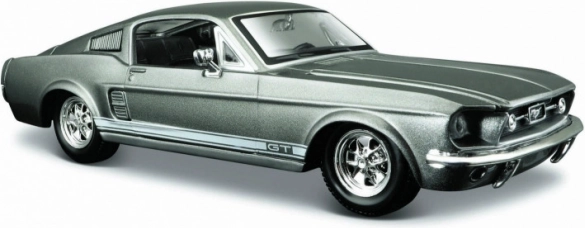 Модел Ford Mustang GT 1967 1:24 сив