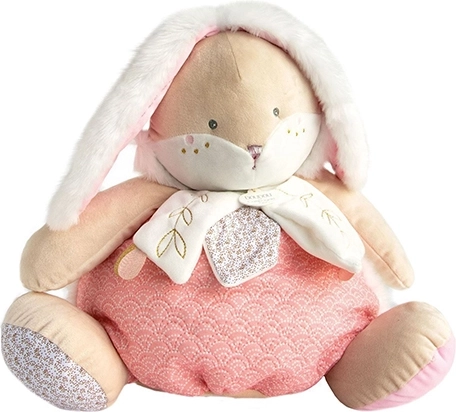 Pink Bunny with Storage Space for Pajamas 38 cm