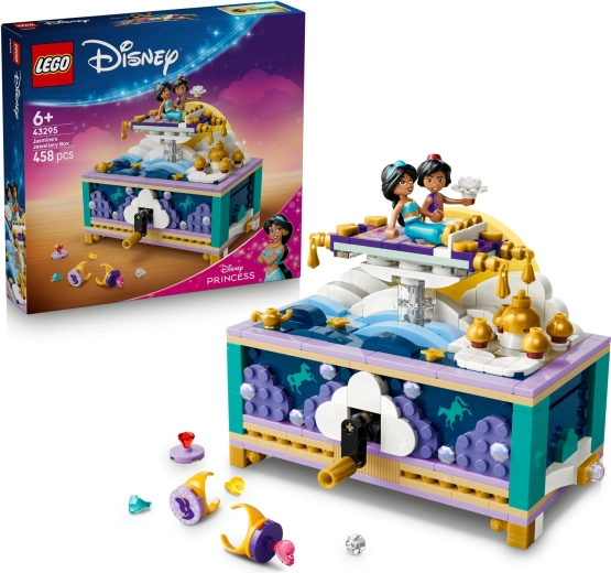 LEGO Disney Princess кутия за бижута на Жасмин