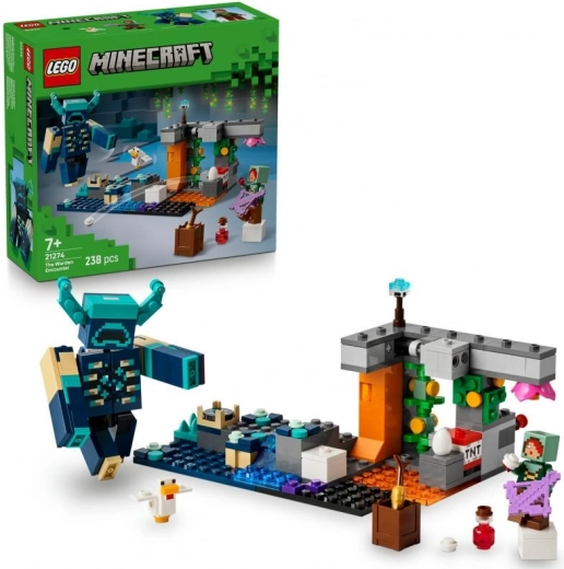 LEGO® Minecraft® 21274 Среща с Пазителя