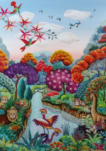 Heye Puzzle Exotic Garden: Flower Paradise 500 pieces