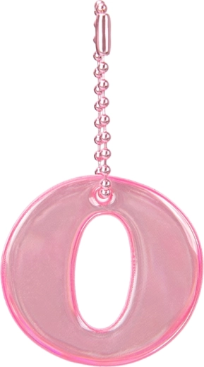 Baagl reflective tag letter O