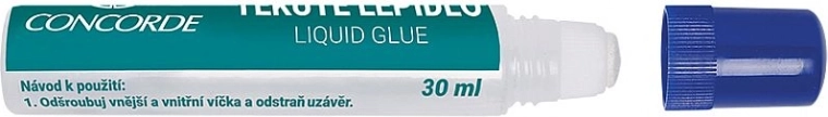 Liquid glue with sponge 30 ml CONCORDE