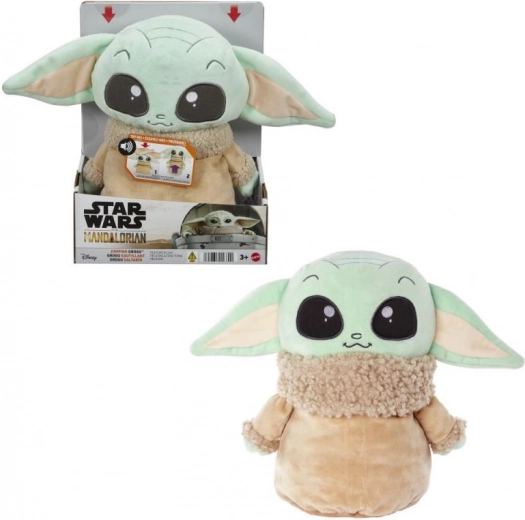 Скачащо плюшено Грогу STAR WARS 28 см