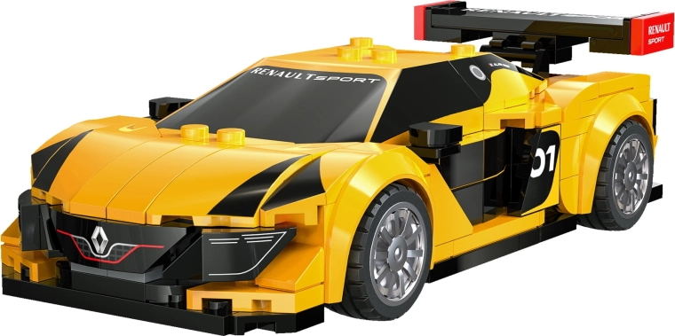 Realistic racing design of the RENAULT SPORT RS.01