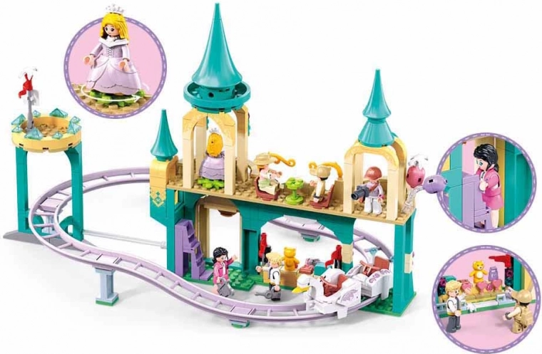 Sluban Metropolis Roller Coaster