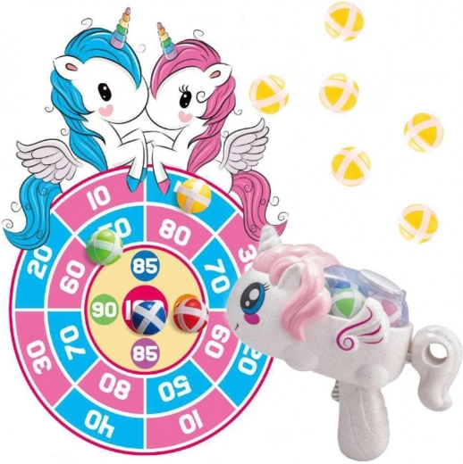 Woopie 2в1 Дартс игра за деца Еднорог