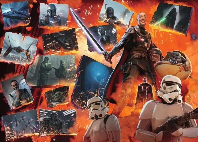 Puzzle Star Wars villains Moff Gideon 1000 pieces