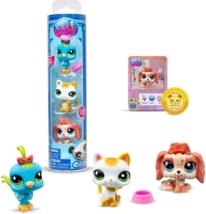 Фигурки Littlest Pet Shop – 3 броя