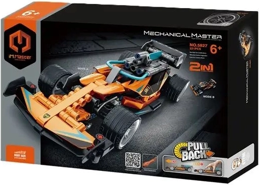 IM.Master 2-in-1 F1 Race Car – 220-piece Building Set