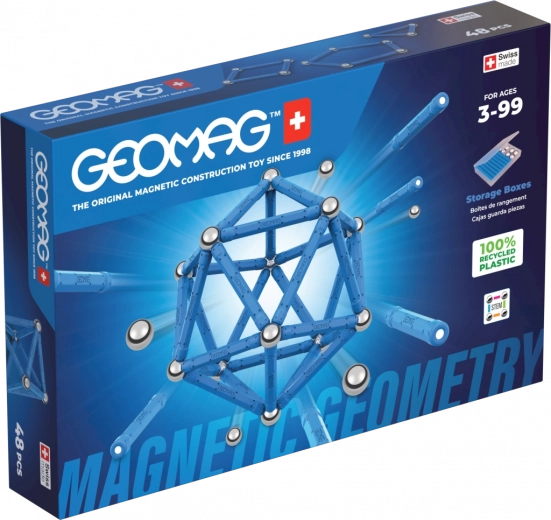 Магнитен конструктор Geomag Geometry 48 части