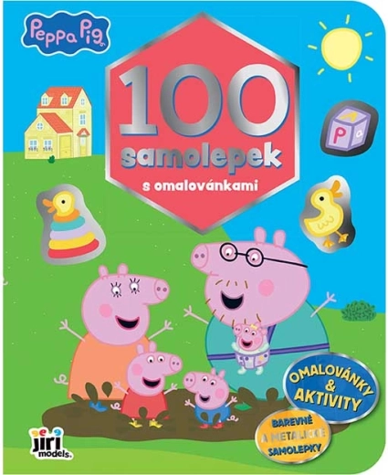 Peppa Pig: Coloring Book with More Than 100 Stickers