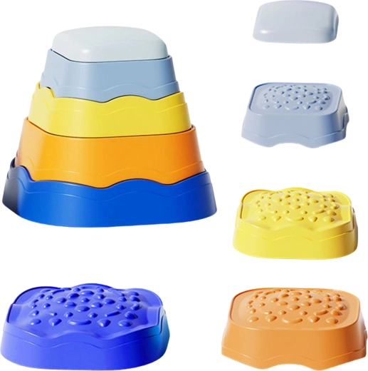 Stackable stones for easy storage