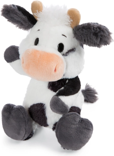 Плюшена кравичка NICI Cowluna 22 см – екологична играчка от колекцията Green
