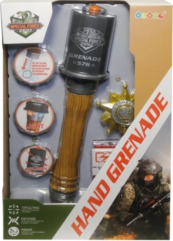 Sound, light and smoke grenade