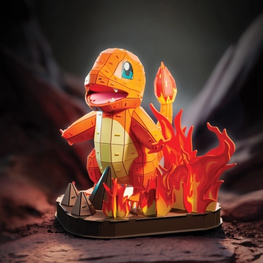Детайлен модел на Charmander