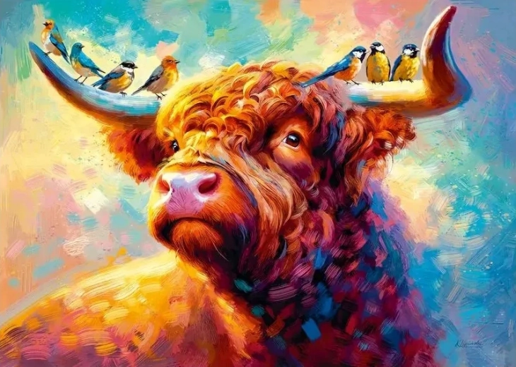 Music in the Clouds Puzzle 1000 Pieces