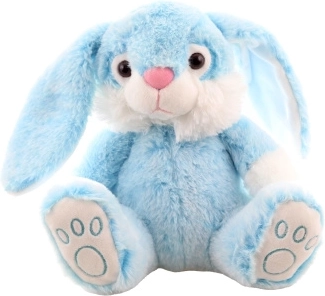 Blue plush bunny 23 cm