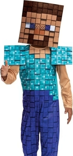 Пълен костюм с квадратна маска