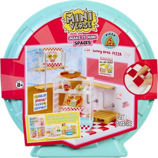 MGA’s Miniverse Make It Mini Rooms – Pizzeria and Ice Cream Parlor