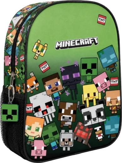 Детска раница Minecraft зелена 30 см