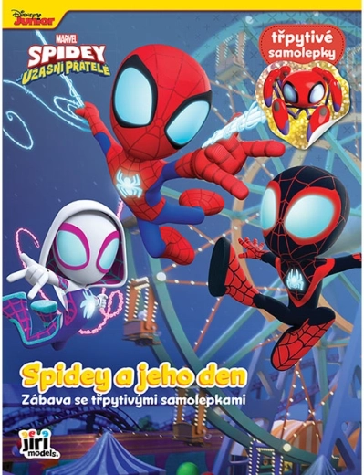 Spidey Sticker Book with Glitter Stickers