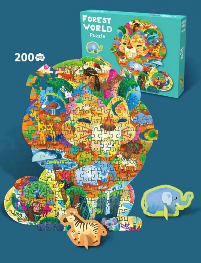 Пъзел Safari 200 части за деца