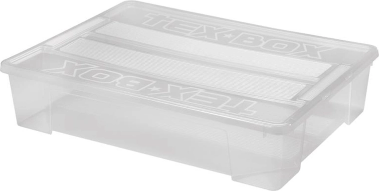 Пластова кутия за съхранение с капак HEIDRUN TexBox 60 л
