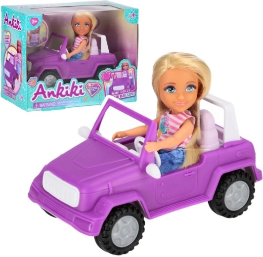 Doll in a Convertible 13 cm