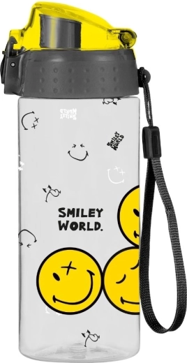 Бутилка за пиене OXY CLICK 600 мл Smiley World от Tritan